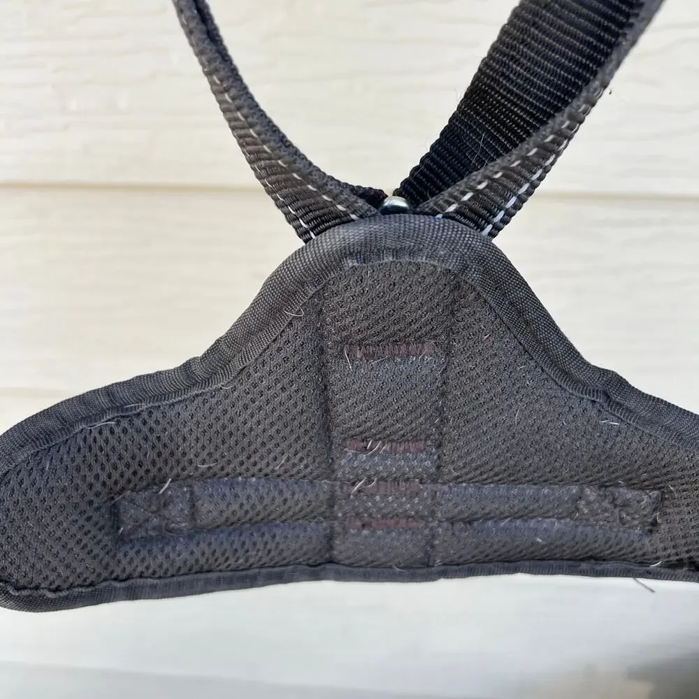 TIANYAO size M-L, no tug, soft reflective outdoor adjustable dog harness